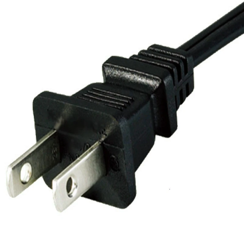 NEMA 1 15P IEC320 C7 портативный шнур питания ПК короткий кабель 20 см|Компьютерные кабели