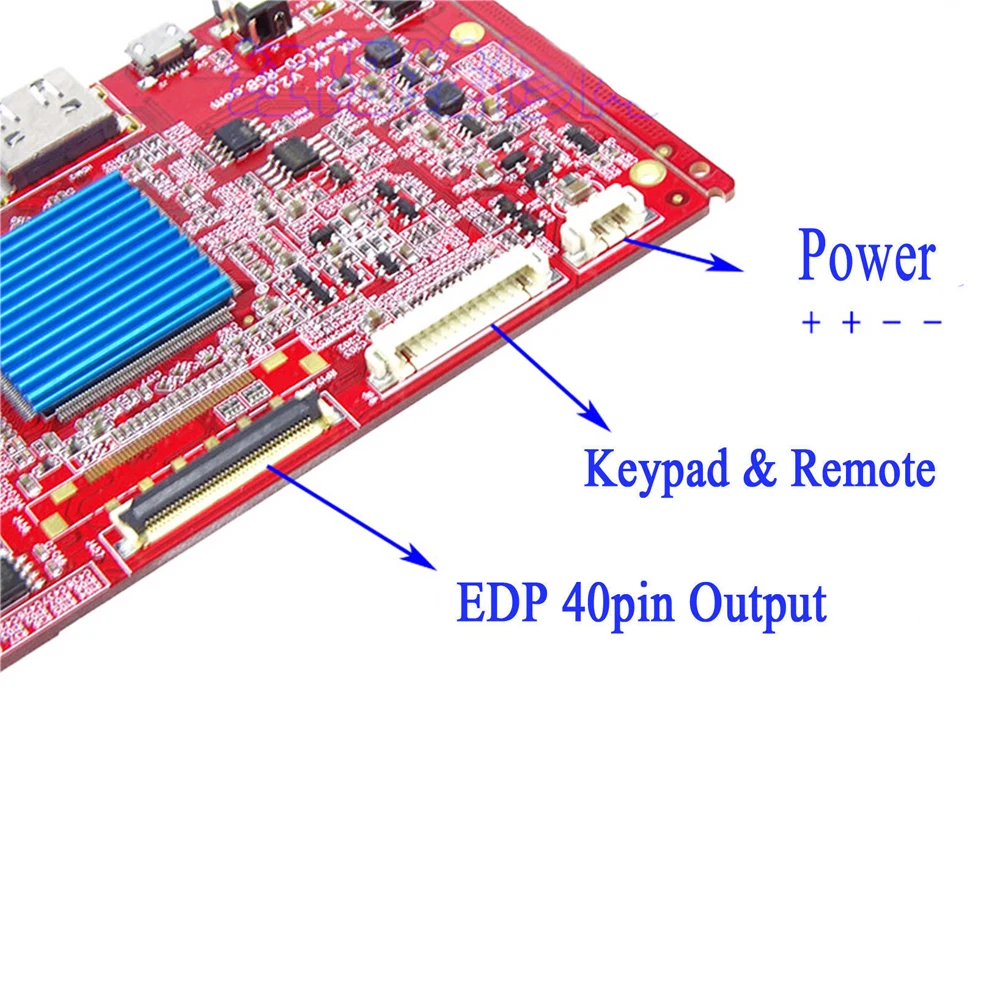 Плата контроллера eDP 4K LCD с двойным HDMI 2 0 + MINI DP работает для Φ 40Pin | Электроника