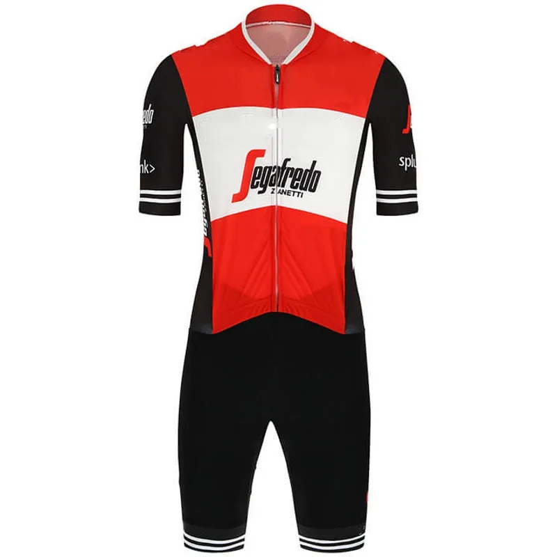 red tre pro team sunweb красный велокостюм для велоспорта цельный короткий рукав летний Боди Одежда для велоспорта MTB Ropa Ciclismo speedsuit - Цвет: red tre