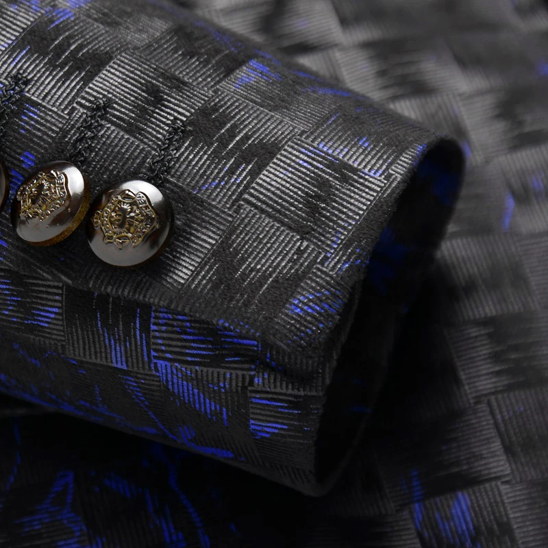 Осень 2017 мужские костюмы в британском стиле повседневный модный блейзер с