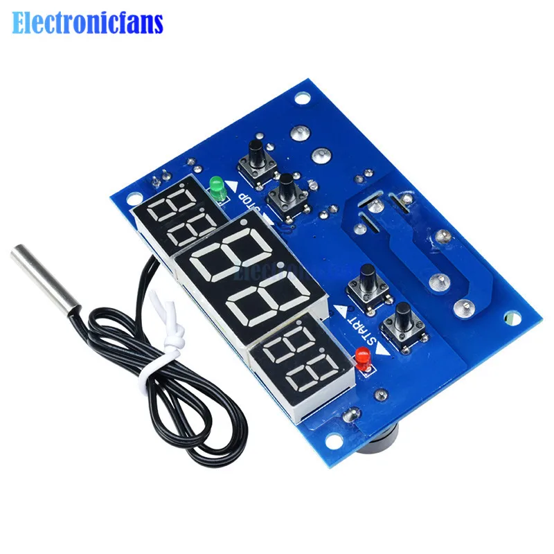 Интеллектуальный модуль термостата W1401 с цифровым светодиодным дисплеем