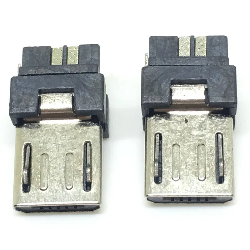 10 шт. мини-usb микро 5-контактный разъем гнезда поверхностного монтажа |