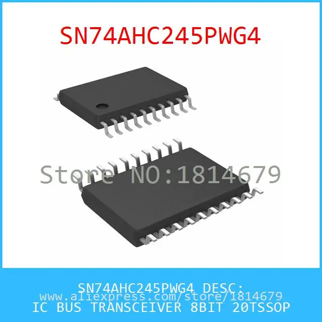 Free Shipping 5PCS/lot SN74AHC245PWG4 IC BUS TRANSCEIVER 8BIT 20TSSOP AHC245 74AHC245 |