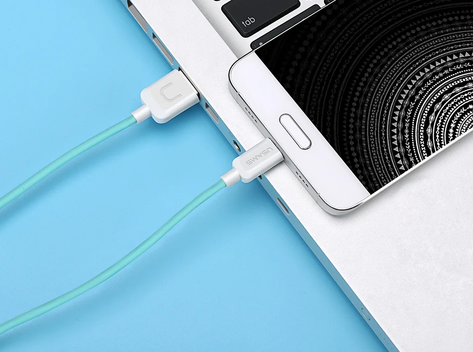 10 шт./лот USAMS usb type C кабель type-C кабель для samsung Gaxaly S8 Plus huawei Xiaomi mi6 mi5 oneplus 5 USB-C кабель для зарядного устройства