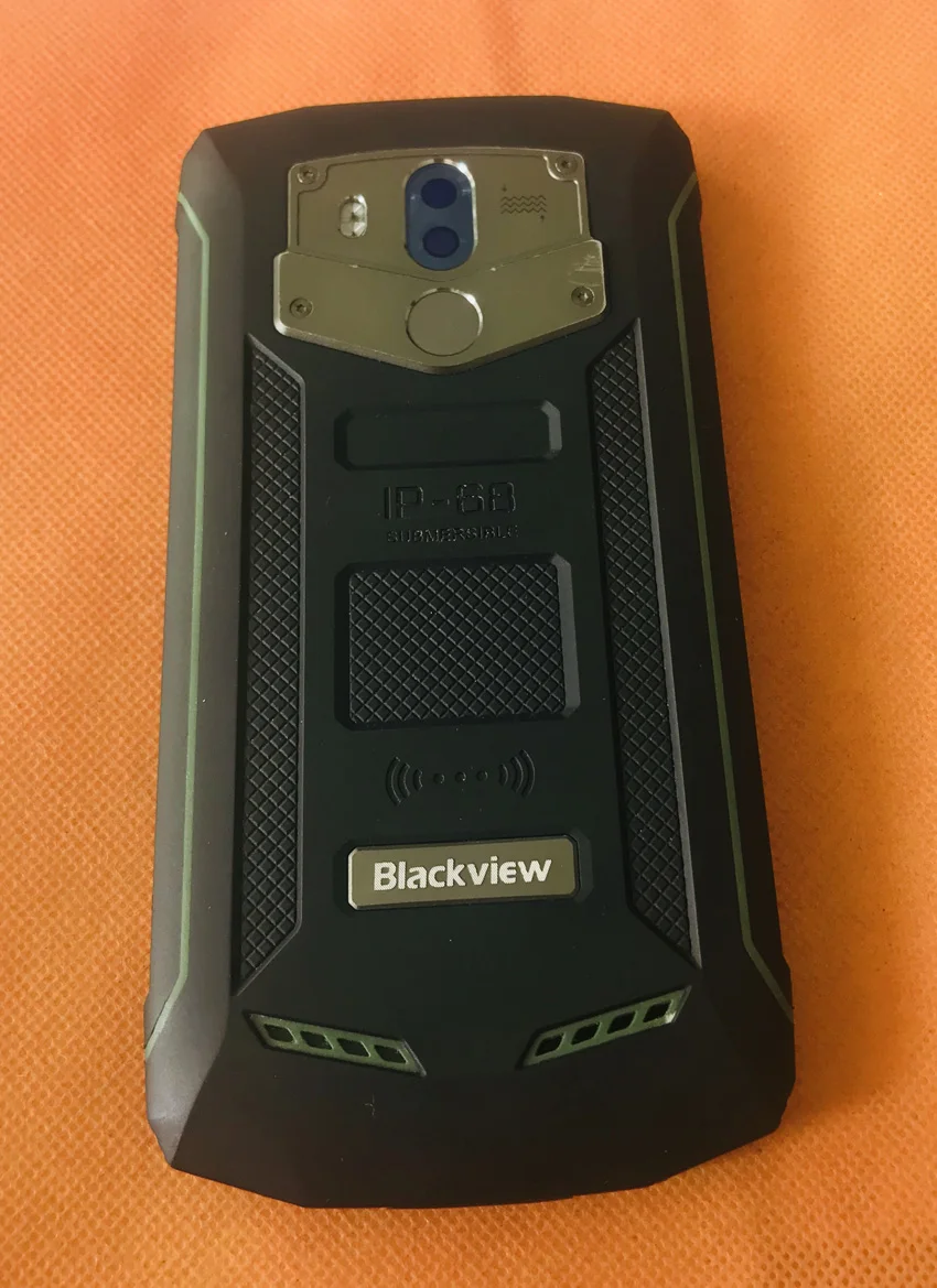 

Used Original Back Frame CASE+camera glass+mic microphone for Blackview BV5800 MT6739 Quad Core Free shipping