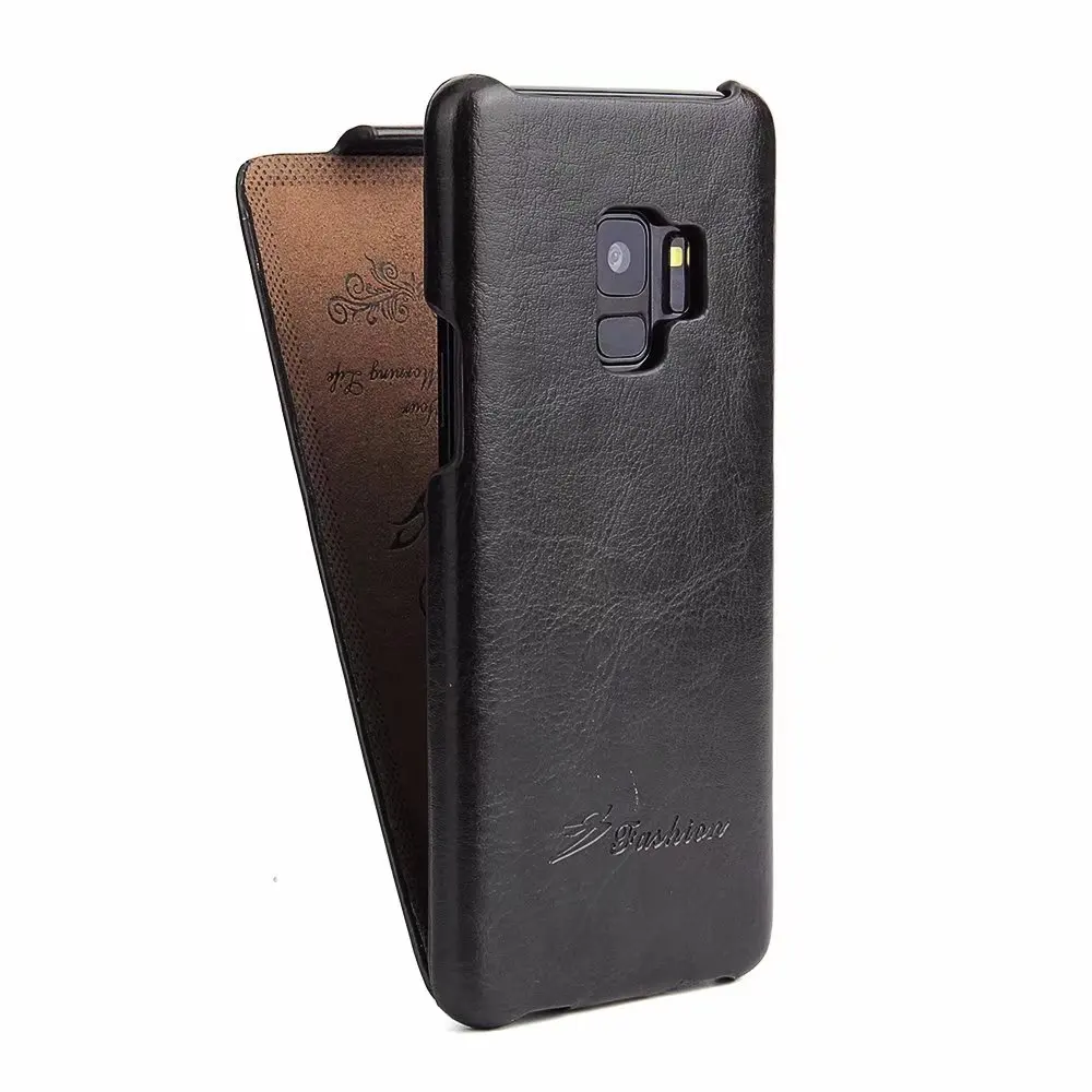 Роскошный кожаный флип чехол для Samsung Galaxy S8Plus винтажный брендовый накладка S9 S10