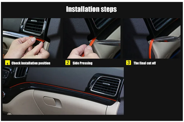 Для всех моделей BMW Стайлинг модификация Шторные приборная панель дверная