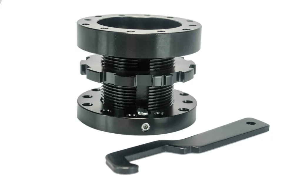 WLR RACING-черный Регулируемый 40 мм до 70 мм распорка рулевого колеса BOSS HUB KIT WLR-SWF21