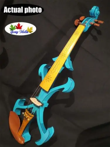Электрическая скрипка, NEW model crazy - 2 Song art streamline 4/4, из массива дерева #10313