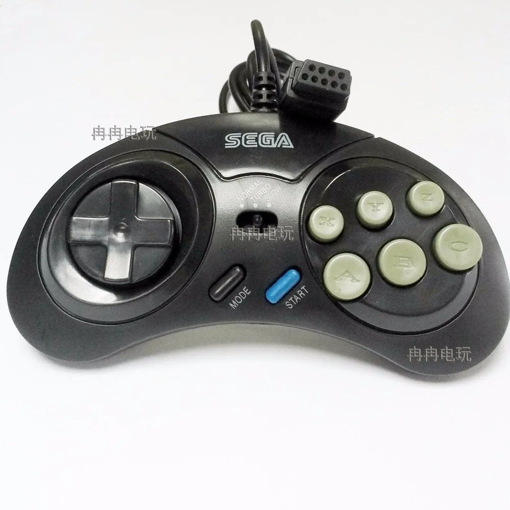 Геймпад 16 бит Sega Genesis игровой контроллер 9 отверстий Joypad Высокое качество Хорошая