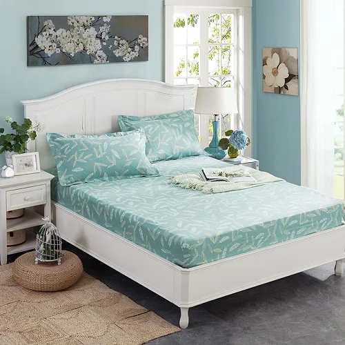 fitted sheet 15 Простыня из хлопка, простыня с эластичной резинкой, постельное белье, наматрасник, наволочки, Твин, Квин, размер, русский размер, 160x200 см - Цвет: fitted sheet 15