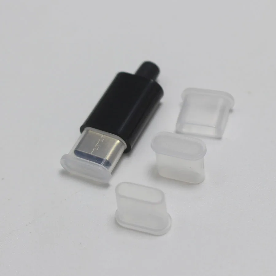 20 шт Защитная крышка от пыли для type C type-C 3,0 3,1 USB общий USB чехол для синхронизации данных кабель-удлинитель прозрачная крышка