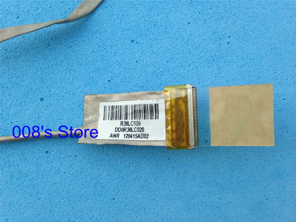 Новый Тетрадь ЖК дисплей Экран LVDS видео FLEX ленты Соединительный кабель для HP R36 G6