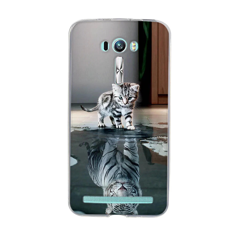 Чехлы для Asus ZenFone 2 Laser ZE550KL чехол 5 дюйма мягкий силиконовый | Мобильные телефоны и