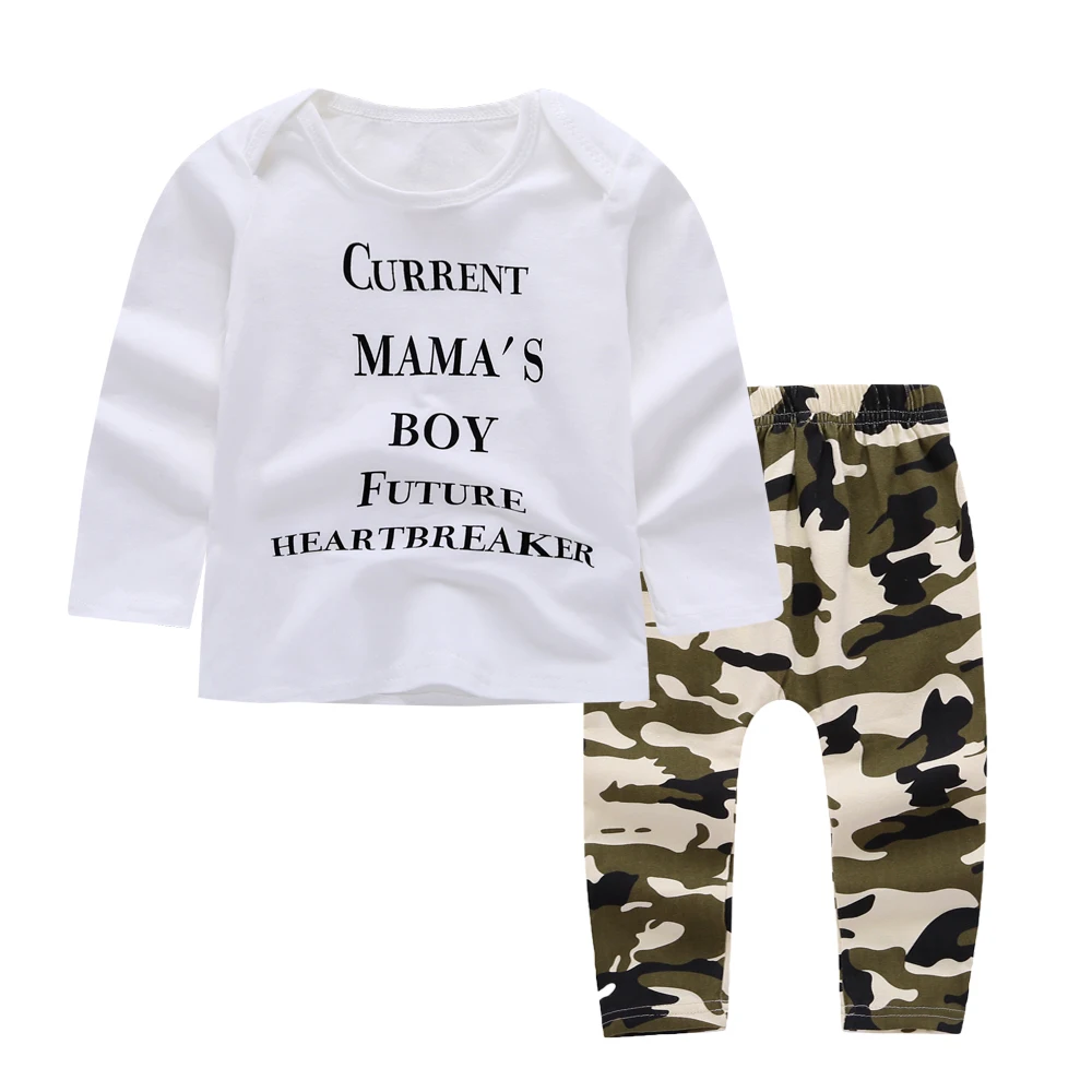 2 шт./компл. спортивный костюм для новорожденных с брюками |