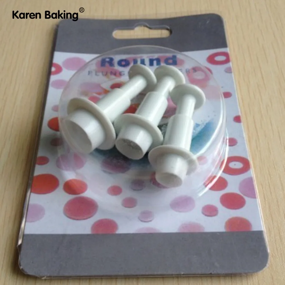 3 шт круглая форма торт печенье машина плунжерная паста сахар ремесло украшения