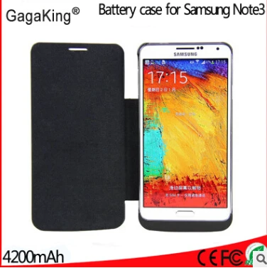 ХОРОШЕЕ качество 4200 мАч Резервное Копирование дело Батарея Для Samsung note3 внешняя