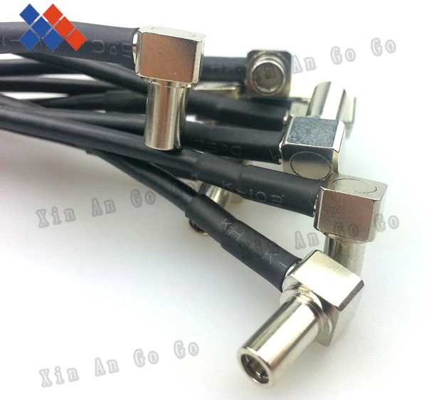 Extension cord cable RP-SMA female to MS147 Plug right angle connector pigtail RG174 15cm | Обустройство дома