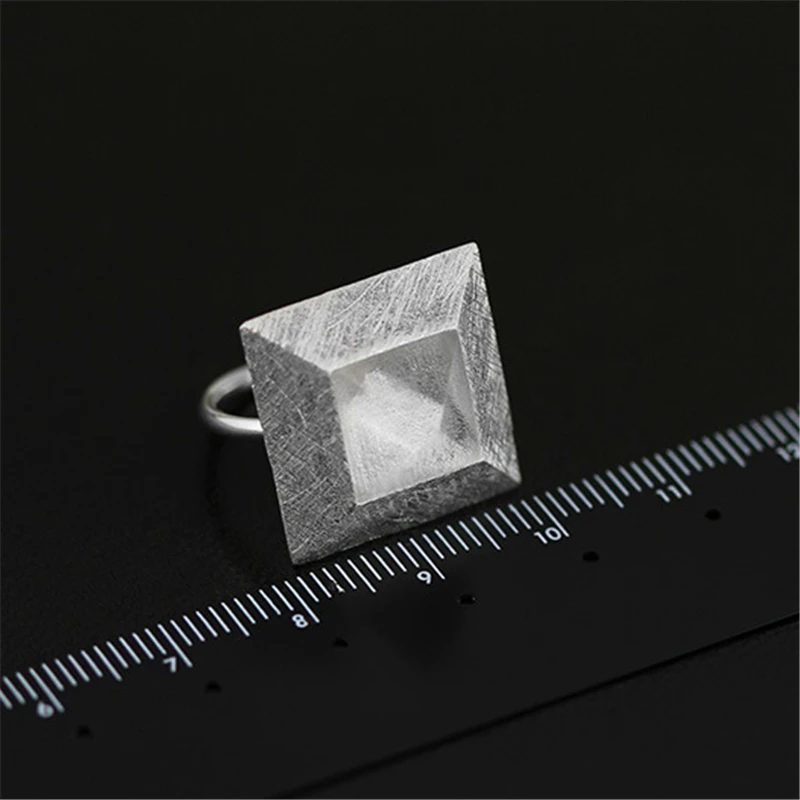 Lotus Fun реальные стерлингового серебра 925 натуральный кристалл творческий ручной