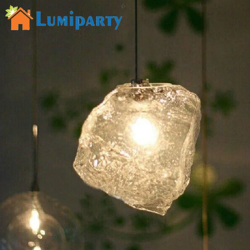 Lumiparty светодиодные лампы Подвеска 1 шт. современный бар ice cube рок Освещение