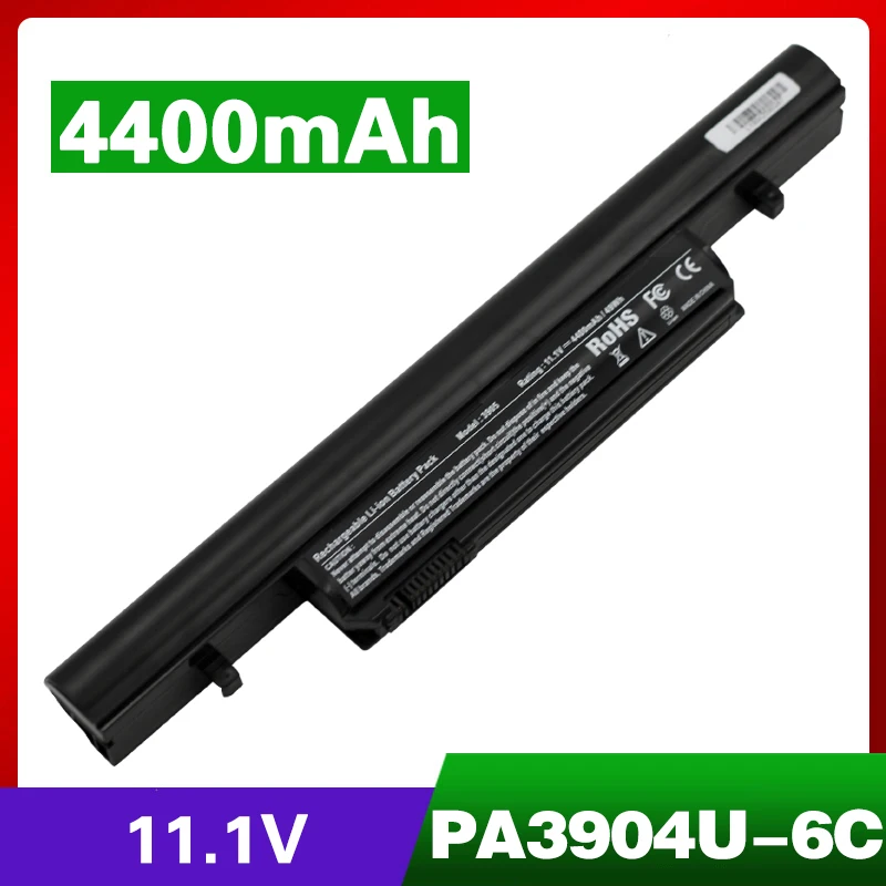 

ApexWay Battery for Toshiba DYNABOOK PA3904U-1BRS PA3905U-1BRS PABAS245 PABAS246 R751 R752 Satellite R850 Tecra R950 Series