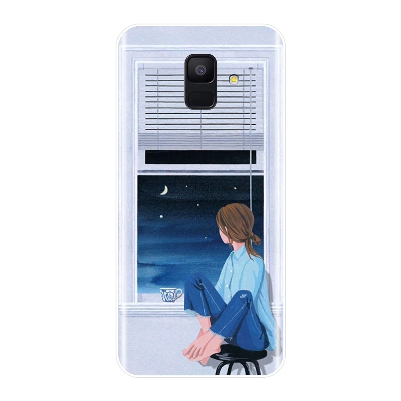 Kpop Girl корейский чехол для телефона силиконовый Samsung Galaxy A3 A5 2016 2017 A6 A7 A8 2018 мягкая