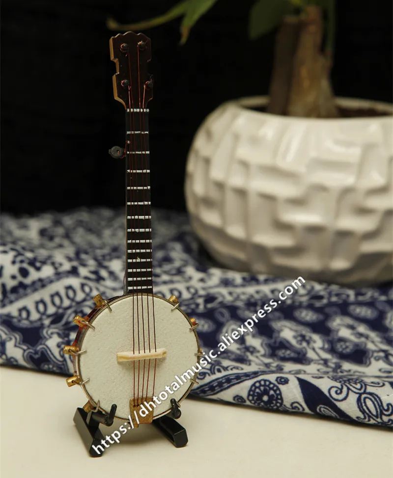 Миниатюрная модель Banjo Dh мини музыкальный инструмент аксессуары для кукольного