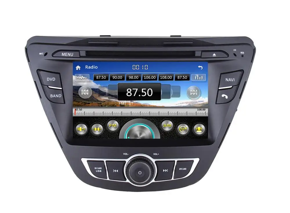 Автомобильный DVD плеер indash 7 дюймов с GPS (опционально) аудио радио стерео USB/SD AUX BT/TV