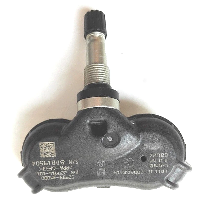 Система мониторинга давления в шинах 52933 2S410 433 МГц для Kia Sportage Hyundai IX35 Elantra TPMS