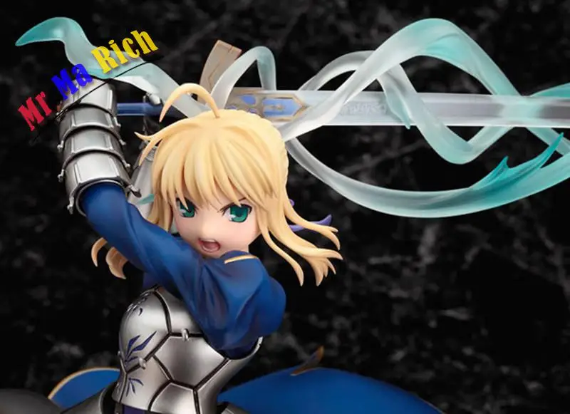 Новая 25 см японская аниме Fate Stay Night Saber кукла &quotЛили&quot Меч победы Фигурки