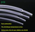 5 млот 2:1 прозрачная термоусадочная трубка 1 мм  8 мм, Полиолефиновая термоусадочная трубка, кабельные муфты, провод, термоусадочная трубка, соединитель