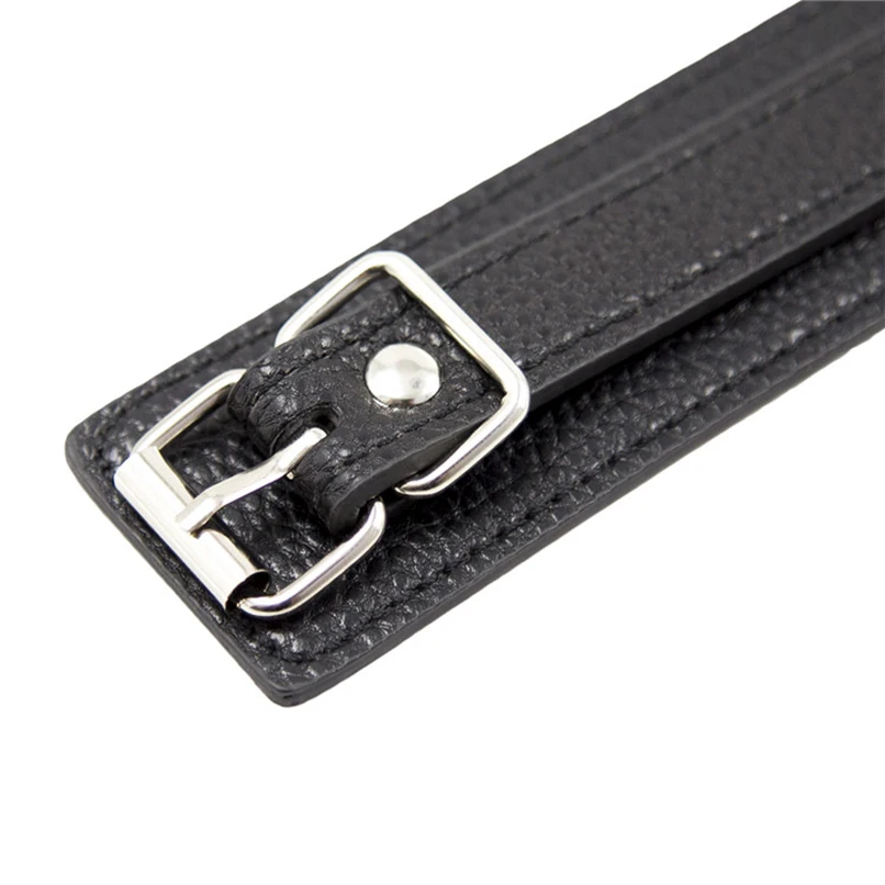 Шейные воротники с цепочкой Фетиш S &amp M наручники для шеи раб БДСМ бондаж