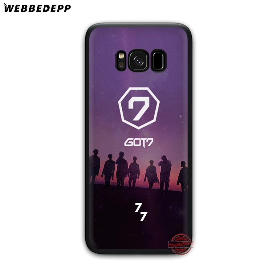WEBBEDEPP GOT7 Jackson Soft Silicone Case for Samsung A3 A5 A6 A7 A8 A9 S6 S7 Edge S8 S9 S10e J6 Plus Note 8 9 2018 | Мобильные