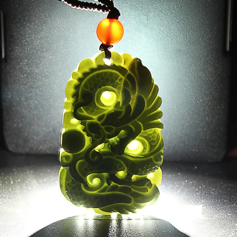 Прямая поставка Синьцзян Хэтянь нефритовый подвеска с нефритом ручная резка