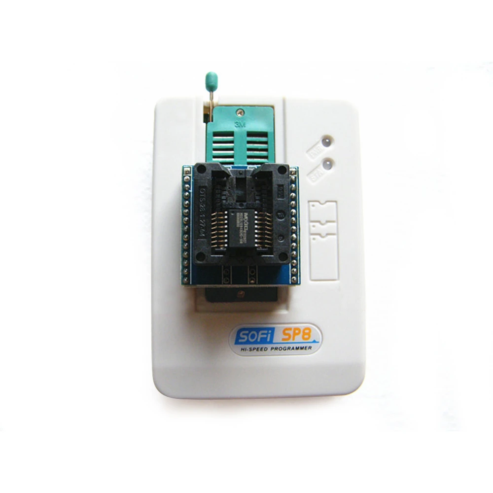 Софи SP8 B высокое Скорость Usb программист + 4cs адаптер (93/24/25/BR90 мерцание/мигание Eeprom)