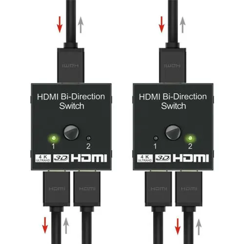 2 в 1 В Out UHD 4K Bi Direction HDMI 0 Switch Switcher Splitter Hub HDCP 3D |