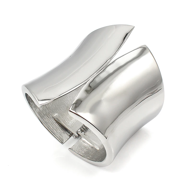 Простой дизайн большой браслет для женщин блестящие яркие ювелирные изделия