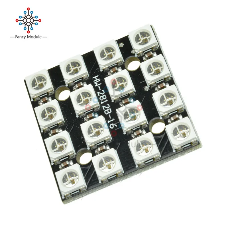 16 бит LED RGB лампы WS2812B 5050 со встроенными драйверами для Arduino | Инструменты