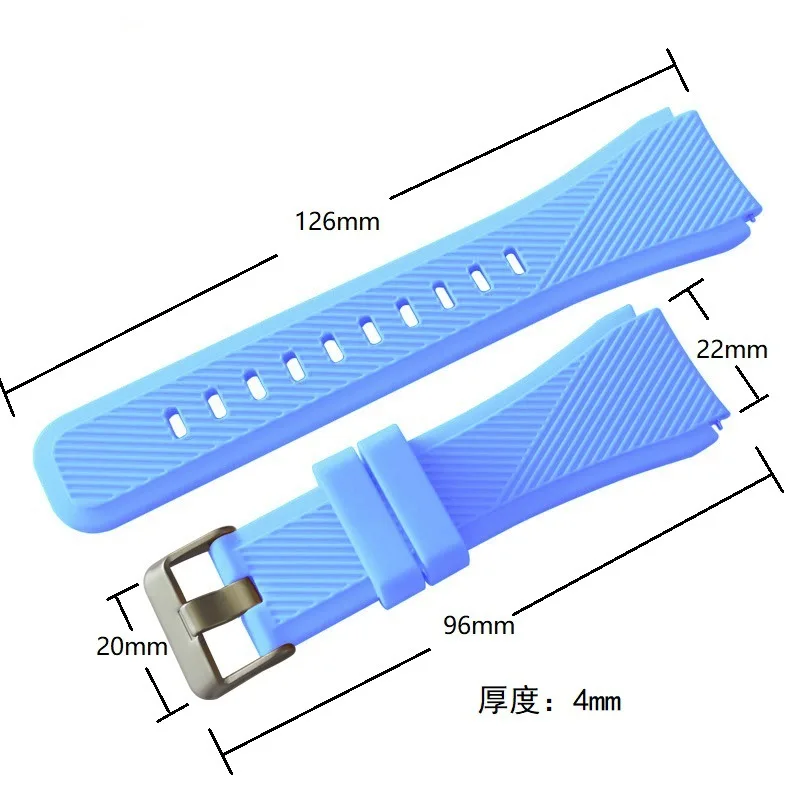 Ремешок для часов Xiaomi Huami Amazfit Pace силиконовый браслет 2/2S Stratos pace 22 мм | Электроника