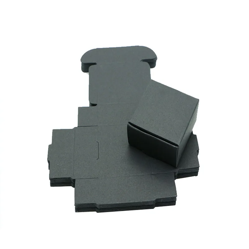 5 шт./лот коробка из крафт-бумаги в виде самолета для упаковки ювелирных изделий