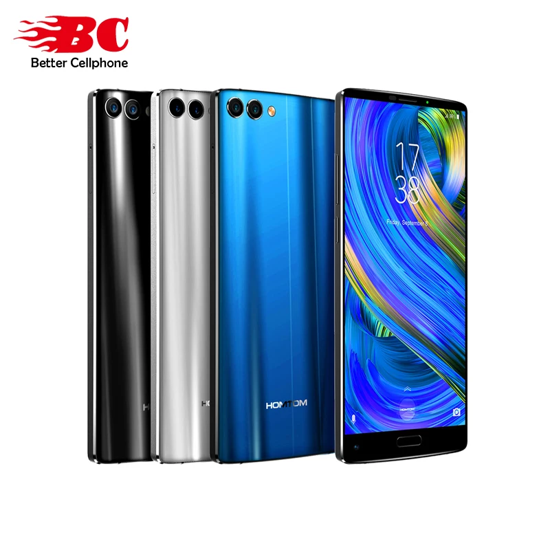 Новый HOMTOM S9 плюс 18:9 OTA Android7.0 Rear16.0MP + 5.0MP 6750 T Восьмиядерный 1 5 ГГц 4050 мАч отпечатков