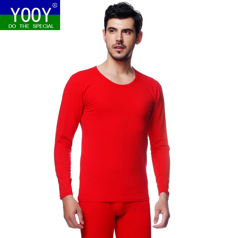 YOOY Men's Clothes For Mens Warm Pants Winter Thermal Underwear Men Long Johns Sexy Two Piece Set Sporting Compression | Мужская