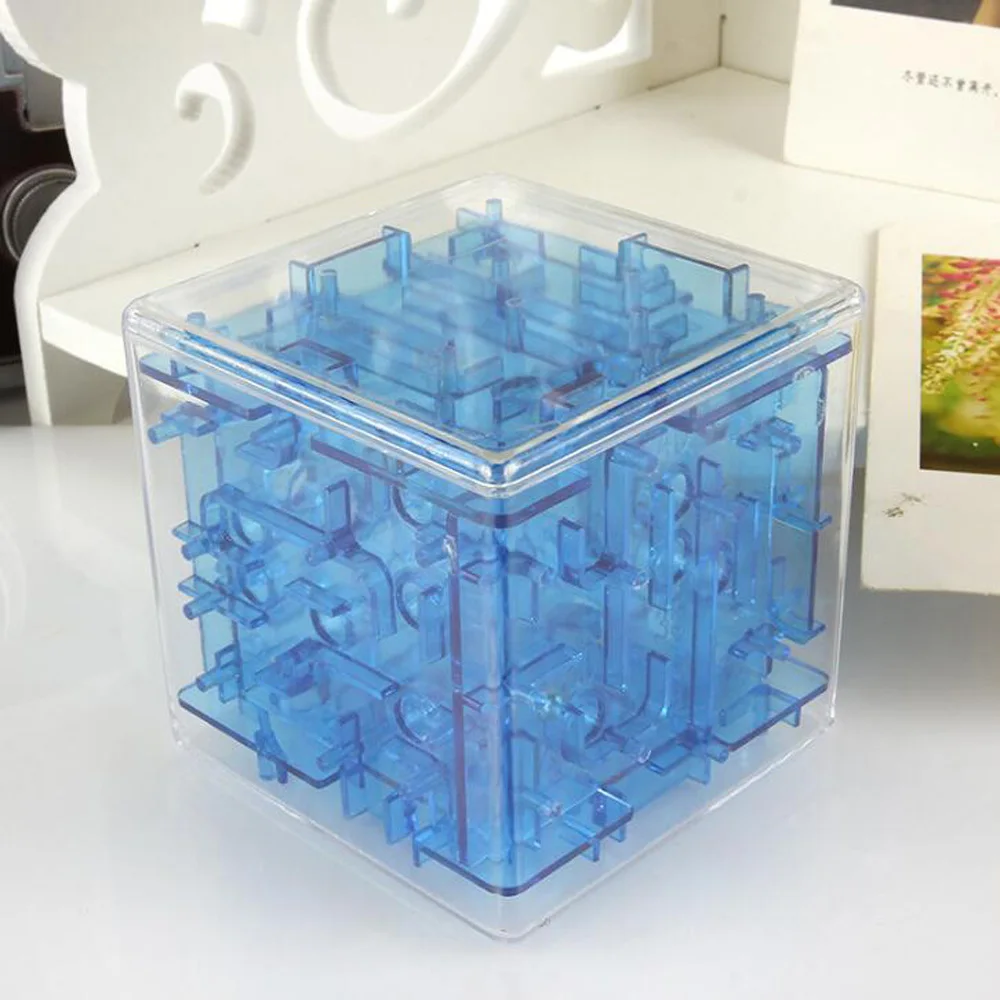 Treeby бренд Пластик ABS 3D лабиринт магический куб квадратный игра-головоломка
