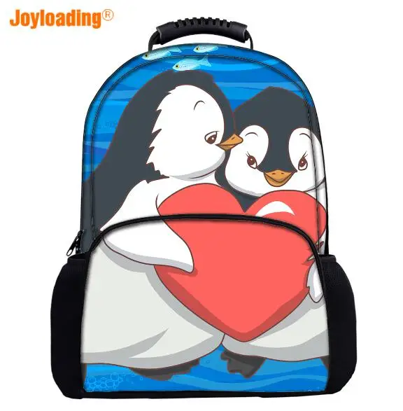 Joyloading Стильный 3D мультяшный Пингвин Детский рюкзак школьный школьные плечи