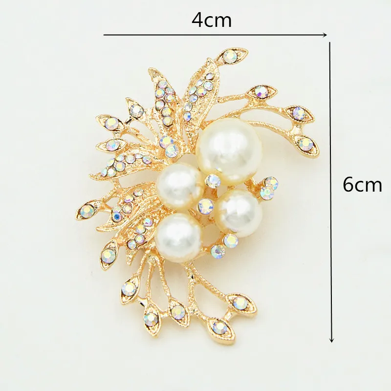 Женская Брошь в вечерние цветка с жемчугом|flower brooches for women|pearl flower broochbrooches women |