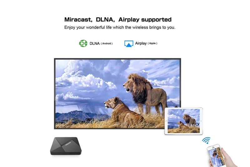 ТВ приставка android 7,1 WiFi 4K 2GB 16GB Amlogic 1GB 8GB S905W ТВ приставка четырехъядерный WiFi Медиаплеер smart tv PK X96 мини смарт-бокс