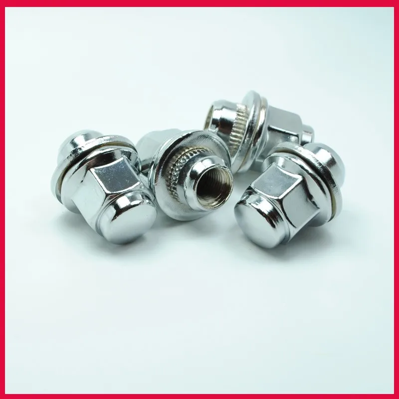 4 шт. гайка для колеса M12x1.5 с шайбой toyota Lexus series cronw rav4 rezi шин|m12x1.5 wheel nuts|wheel nutstire nut |