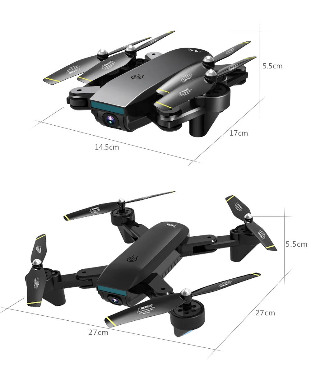 SG700-D WiFi FPV Mini Drone двойная камера 720P 1080P 4K оптический поток воздушная видео Профессиональный складной Радиоуправляемый квадрокоптер игрушка XS809S