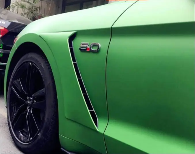 Неокрашенный автомобильный значок эмблема из АБС пластика для боковых крыльев