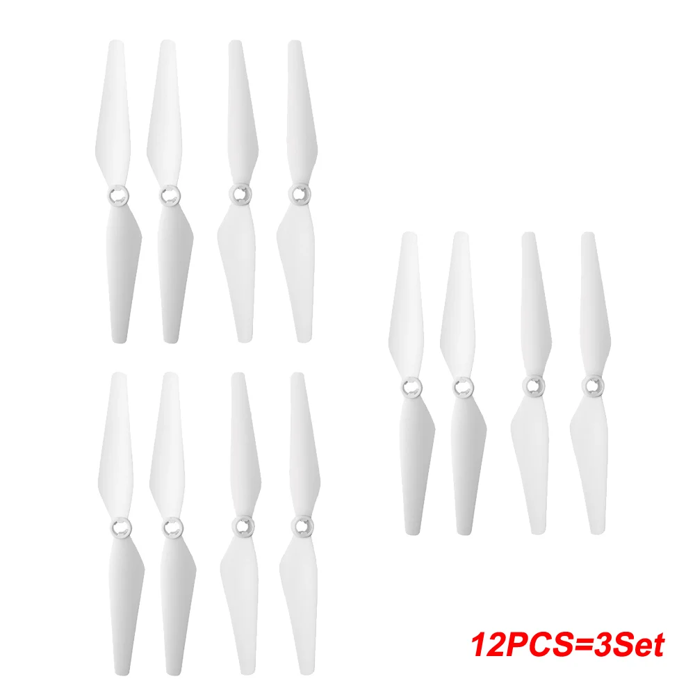12 шт./3 комплекта белые Лопасти пропеллера запасные части для D30 Syma X8SC X8PRO X8SG RC
